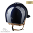 KEP Italia smart nova polish blue with star front and glitter logo back - polo visor - beige chinstrap