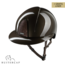 KEP Italia smart nova polish bruin with star brown front and glitter logo back - polo visor - brown chinstrap