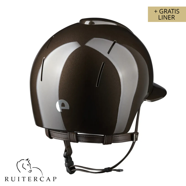 KEP Italia nova smart polish bruin - polo klep - bruin kinbandje