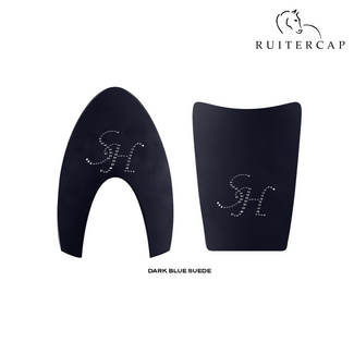 KEP Italia front and rear suède with customize initials  with swarovski