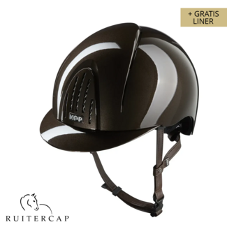 KEP Italia smart nova polish brown - brown chinstrap