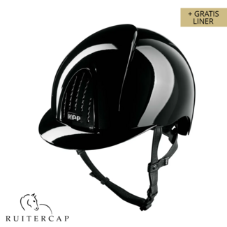 KEP Italia smart nova polish black - black chinstrap