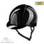 KEP Italia smart nova polish black with star silver front and glitter logo back - black chinstrap