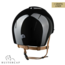 KEP Italia smart nova polish black with star silver front and glitter logo back - beige chinstrap