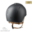 KEP Italia smart nova textile black with star black front and glitter logo back - beige chinstrap