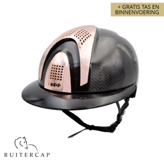 KEP Italia carbon E-Light shine black with rosé gold front