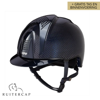 KEP Italia carbon E-Light shine blauw met shine voorzijde