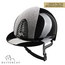 KEP Italia polish metal black with vanity silver front - polo viswor - swarovski logo - mirror sub-grill and logo