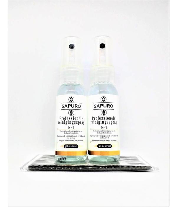 Sapuro® 3-in-1 Spray Duopack | Smartwatch en horloge schoonmaken