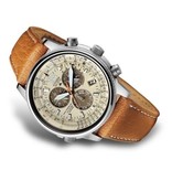 Citizen Promaster Chrono - Herenhorloge - Leer - 45 mm - Zilverkleurig / Bruin - Eco