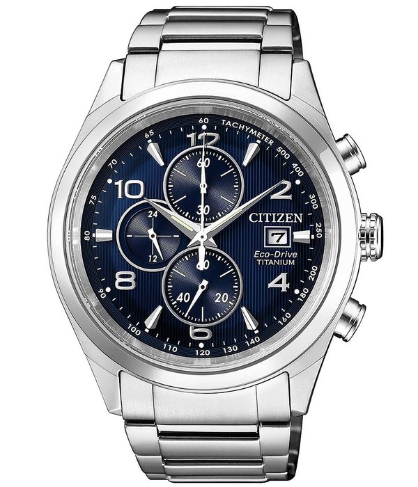 Citizen CA0650-82L Eco-Drive Titanium Chronograaf 42mm 10ATM