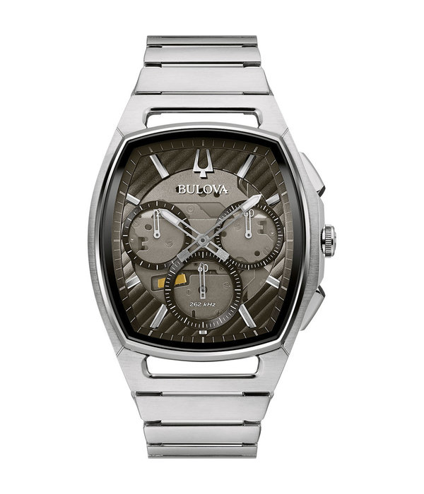 Bulova 96A257 curv chronograaf heren 41mm 3ATM - Horlogemerken