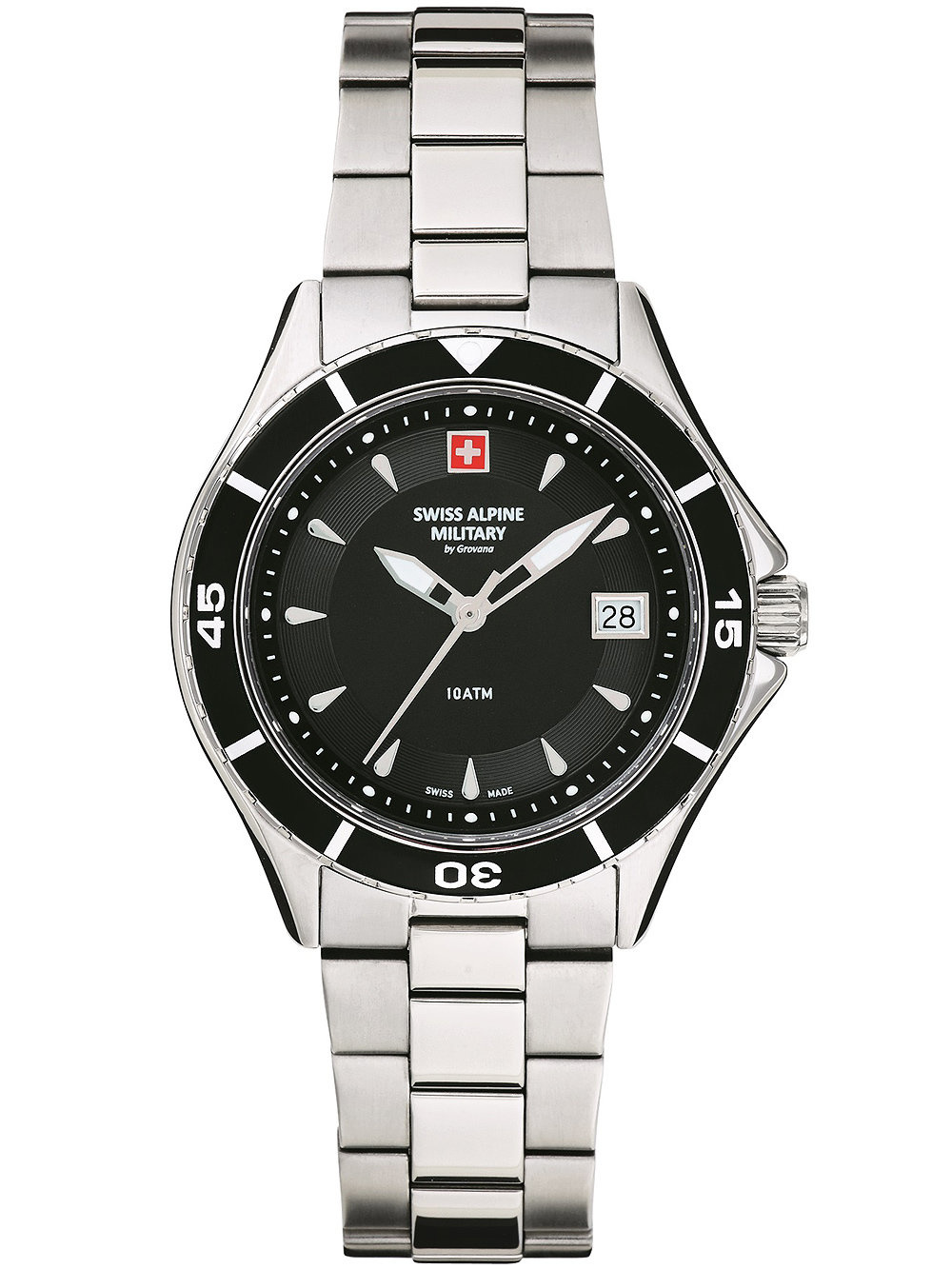 Swiss Alpine Military 7740.1137 Dames 36mm 10ATM - Horlogemerken