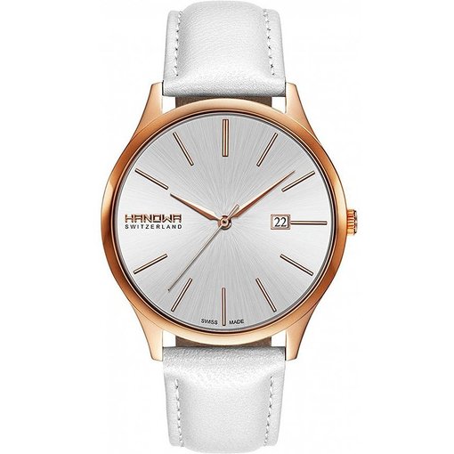 Hanowa Hanowa 16-4060.09.001 Pure Unisex Dames Heren 40mm 3ATM