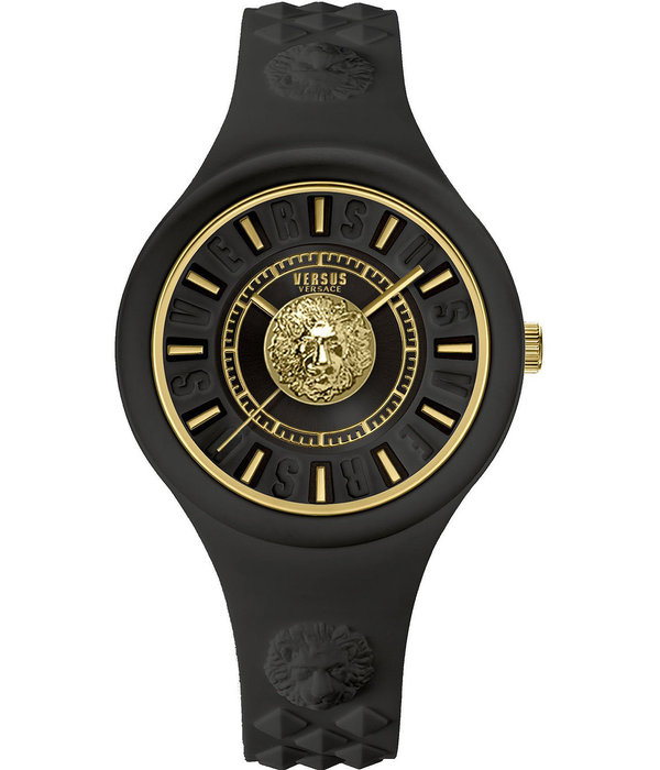 【お得再入荷】新品 VERSUS VERSACE 39mm ユニセックス 腕 時計 ブラック 時計