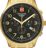 Swiss Alpine Military Swiss Alpine Military Heren 7084.9117 Chronograaf 43mm 10ATM