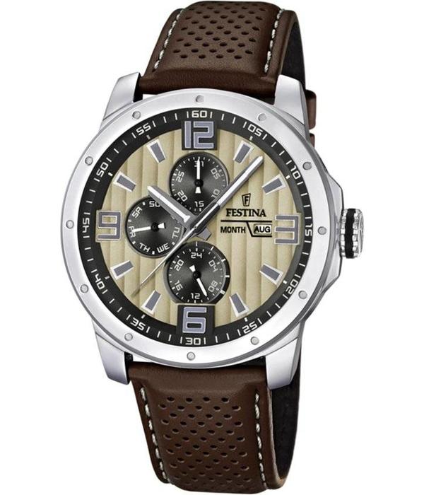 Festina F16585/6 - Horloge - Bruin