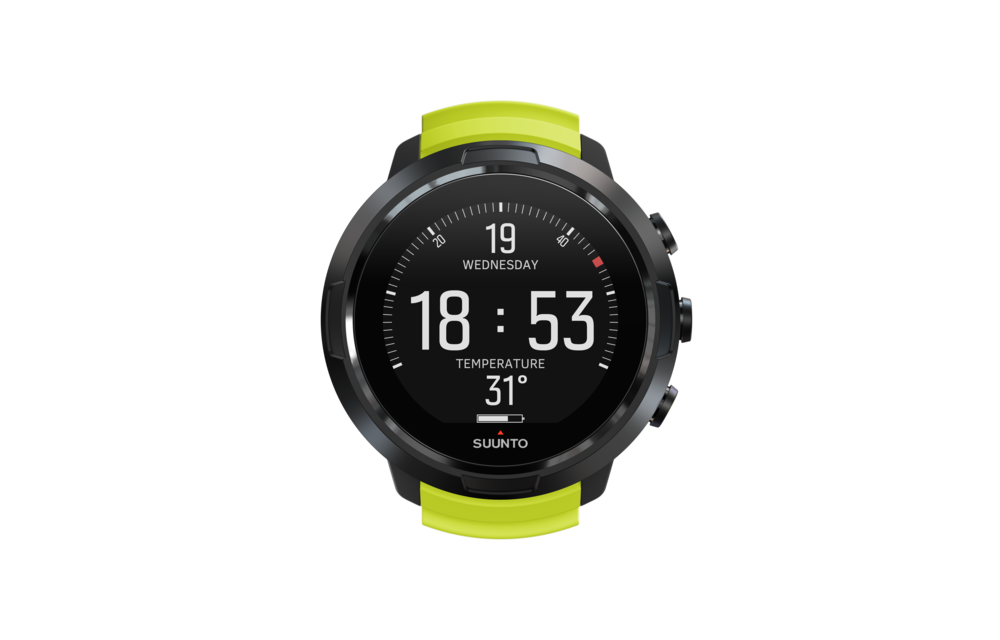 Suunto D5 Black Lime duikcomputer