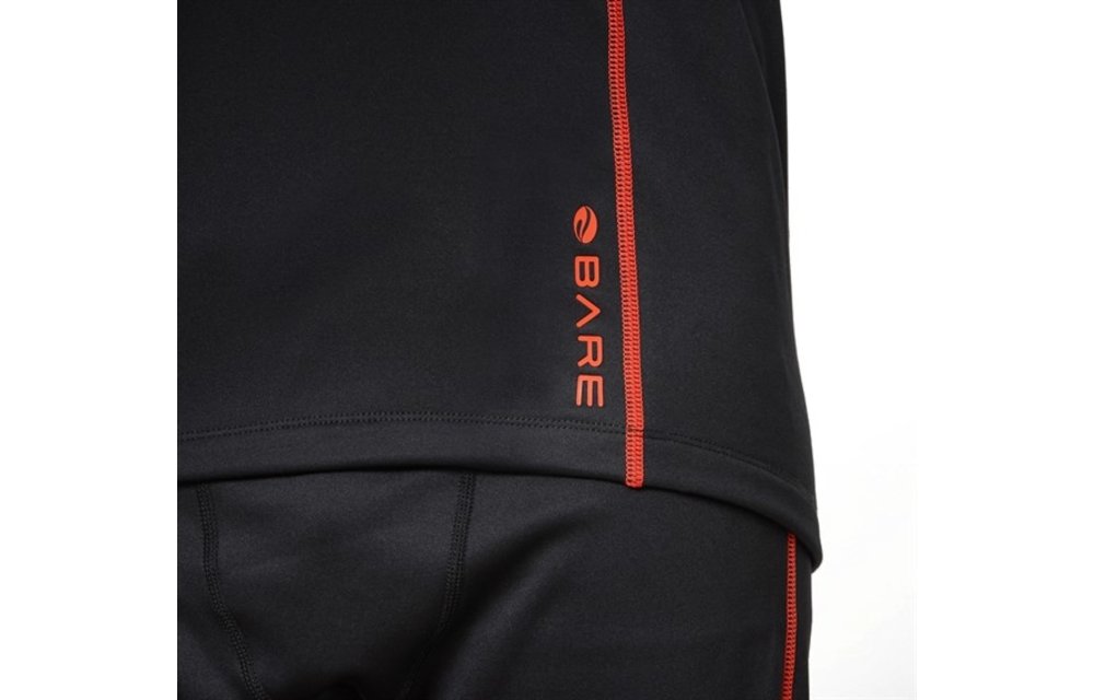 Ultrawarmth Base Layer Top Trui Black/Lava Men
