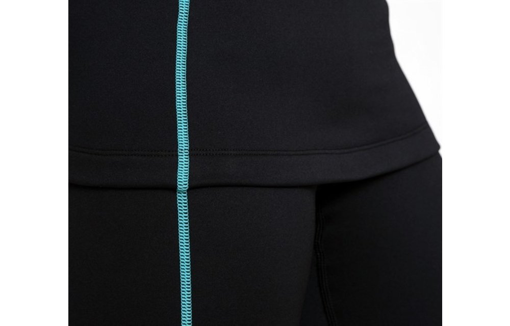 Ultrawarmth Base Layer Broek Black/Aqua Women