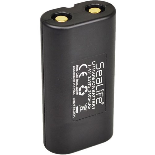 Sealife Batterij Li-Ion voor alle Sea Dragon Lampen (behalve de SD4500/SD5000) Sealife Batterij Li-Ion voor alle Sea Dragon Lampen (behalve de SD4500/SD5000)