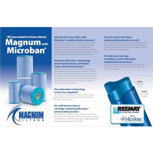 S.P.A.S. MAGNUM CARTRIDGE SPAS FILTERS #RA75M# --- (6)