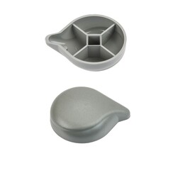 Sundance Venturi Air Control Part: Knob, Gray