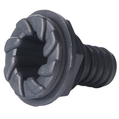 CMP 1-5/8" Wall Fitting; 3/4" Ribbed Barb (with Nut&Gasket)