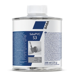 Saba PVC glue 0.25ltr with brush KIWA type SabaPVC S3