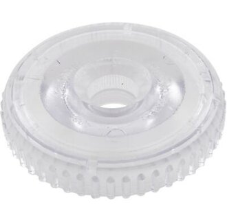 Screw-On Cap for the 2" Diverter Valve Clear