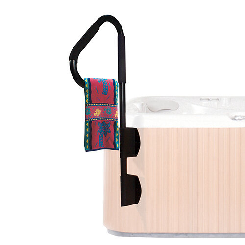 S.P.A.S. PRODUCTS tubhub Safe T Rail Fixed Handrail and Towel Bar