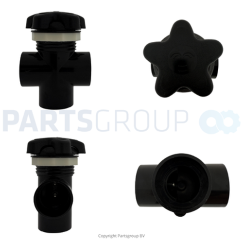 Passion Spas Parts Passion | Diverter Valve - 1 1/2" S x 1 1/2" S x 1 1/2" S
