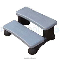 WELLIS Easy step 830 x 610 x 380 mm Lightgrey/Black
