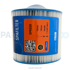 SPAS20 FILTERS REFERENCES PTL20W-SV-P4, 6CH-25, FC-0305