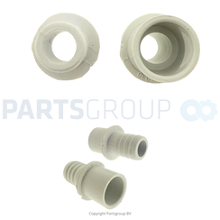 3/4" Barb adapter 1/2" S-3/4" Spg x 3/4" RB/20mm