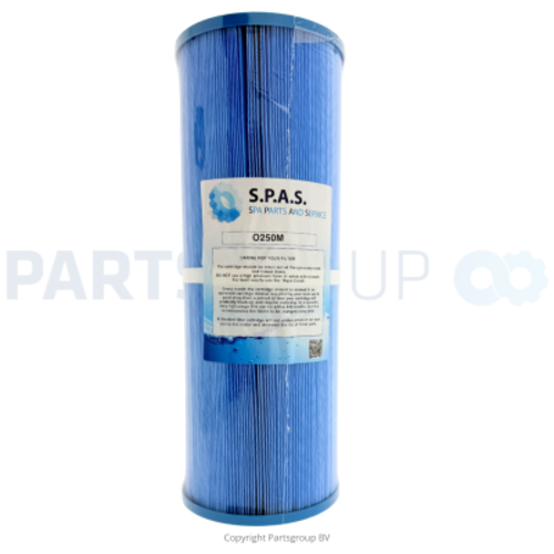 S.P.A.S. MAGNUM CARTRIDGE SPAS FILTERS O250M SPAS3-50 FILTER REFERENTIES PWW50L, 4CH-949, FC-0172, SC757.