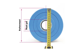 5 cm tot 10 cm
