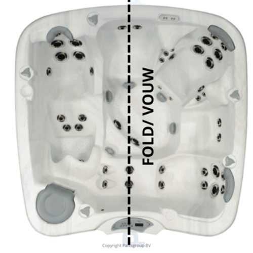 S.P.A.S. COVER COVER IS GESCHIKT VOOR MAAX COLEMAN MODEL 705 MET OMKEERDE VOUW