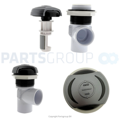 CMP On/Off (1in Slip) Halo Valve; GP/Sil/GP