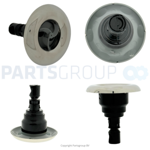 RISING DRAGON Rising Dragon 4" SCALLOP FACE TWIN PULSE INTERNAL JET