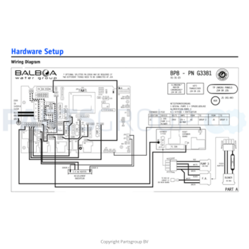 Balboa SYSTEM GENUINE BALBOA BP8 3.0kW C8Z