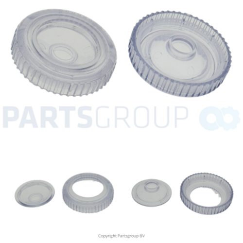 Waterway WATERWAY 2" TOP CAP DIVERTER GENERIC 2-PIECE CAP ASSY, CLEAR