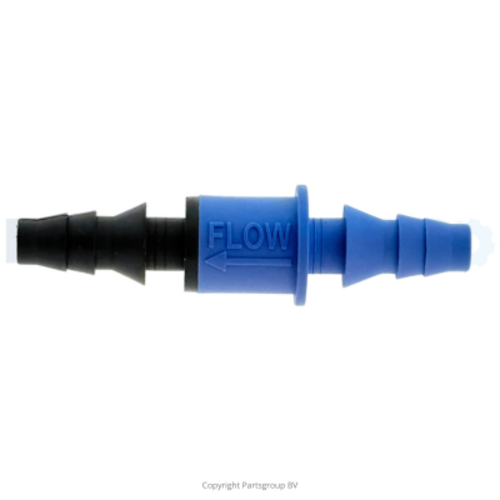 SPAS DEL Ozone 1PSI Supply Check Valve .25" BARB x 3/8" BARB