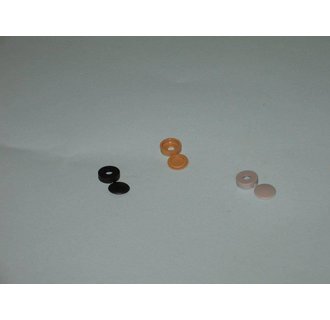 COVER SCREW HINGED BLACK