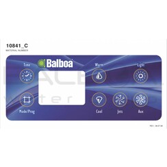 OVERLAY BALBOA VL801D/ SDLX AUX/NO B