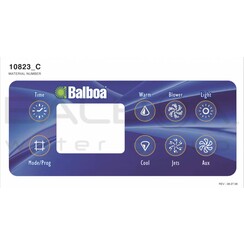 OVERLAY BALBOA VL801D/ SER DLX JET/A
