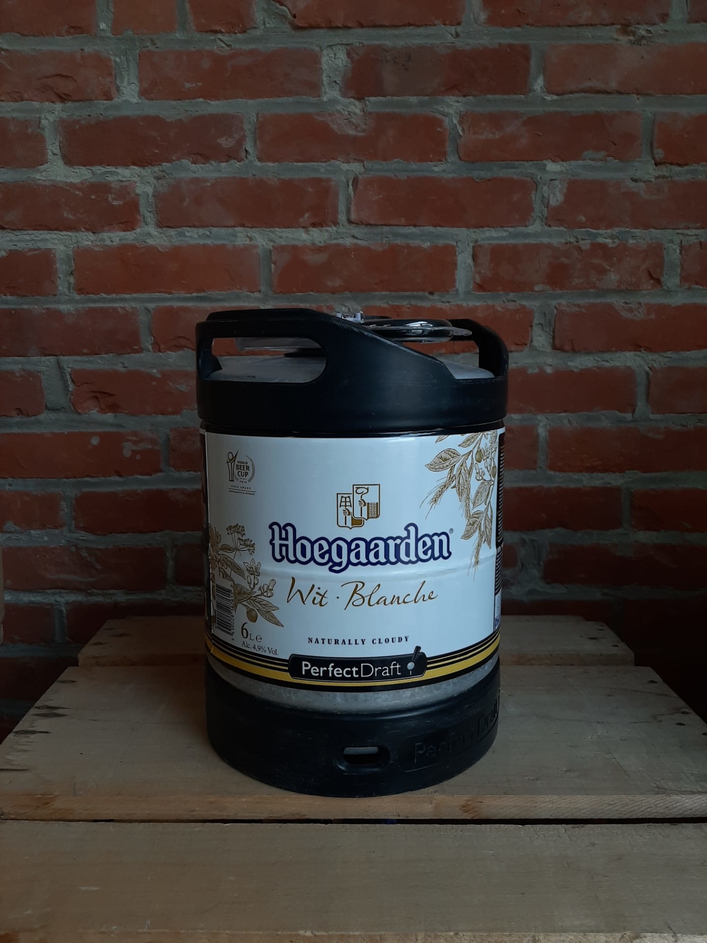 HOEGAARDEN PERFECT DRAFT KEG 6 L