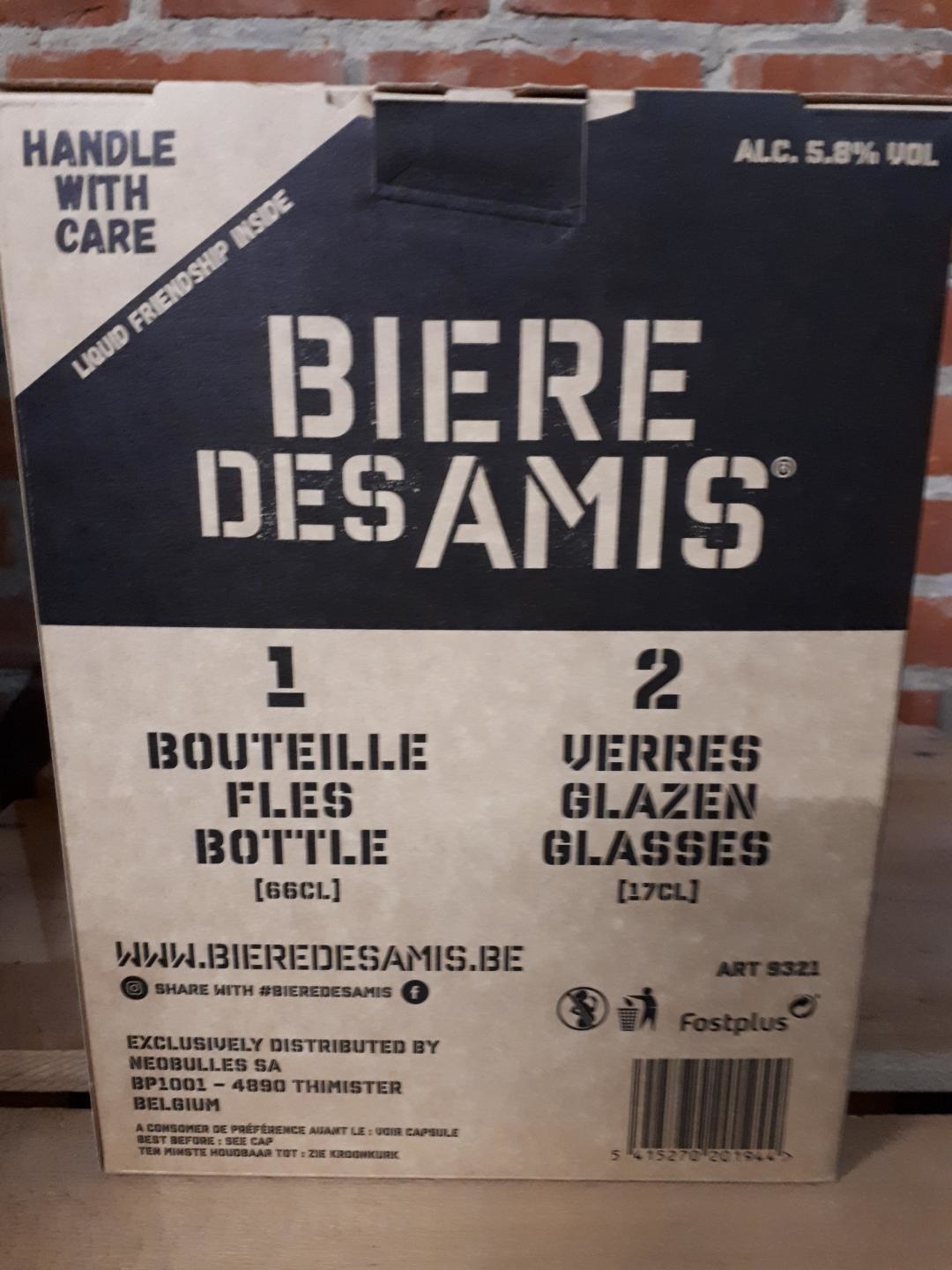 BIERE DES AMIS GVP 66 CL