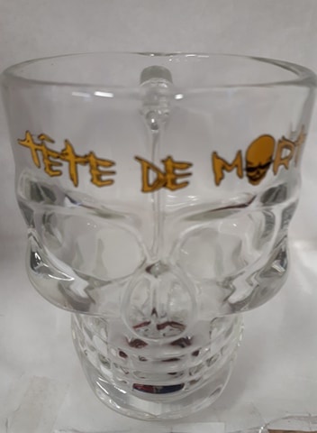 TETE DE MORT GLASS 25 CL