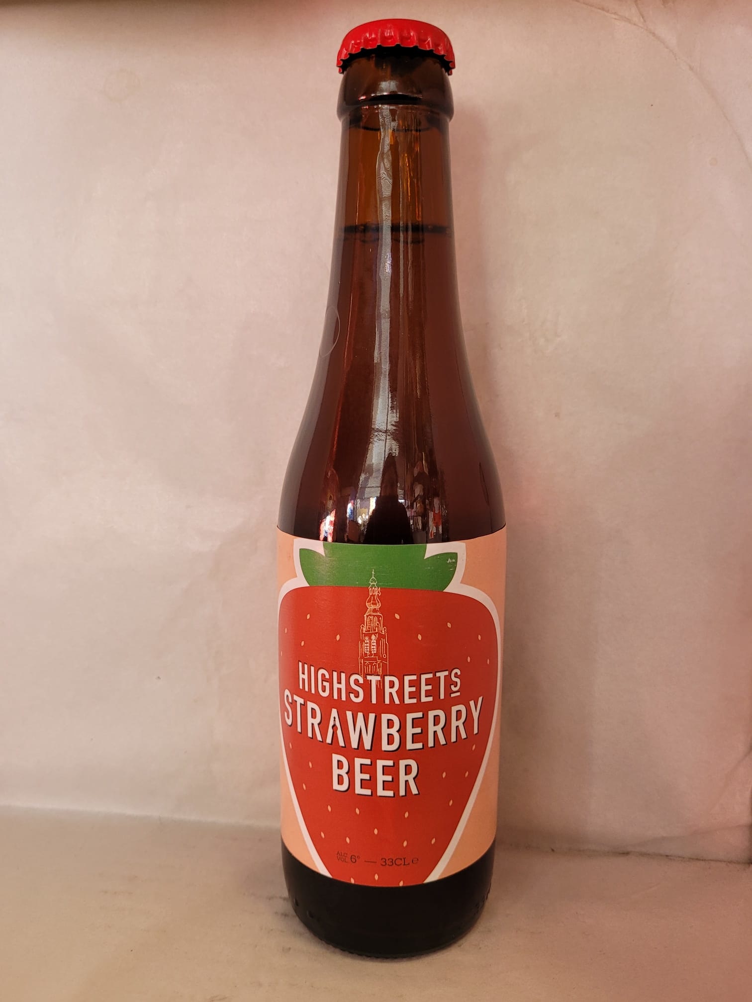 HS STRAWBERRY BEER 33CL